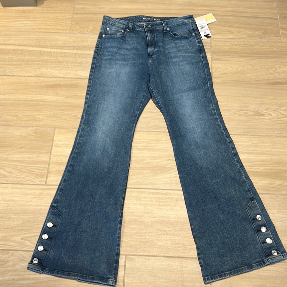Michael Kors denim flare jeans